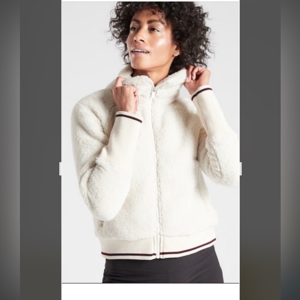 Athleta Sherpa Jacket. Size L.
